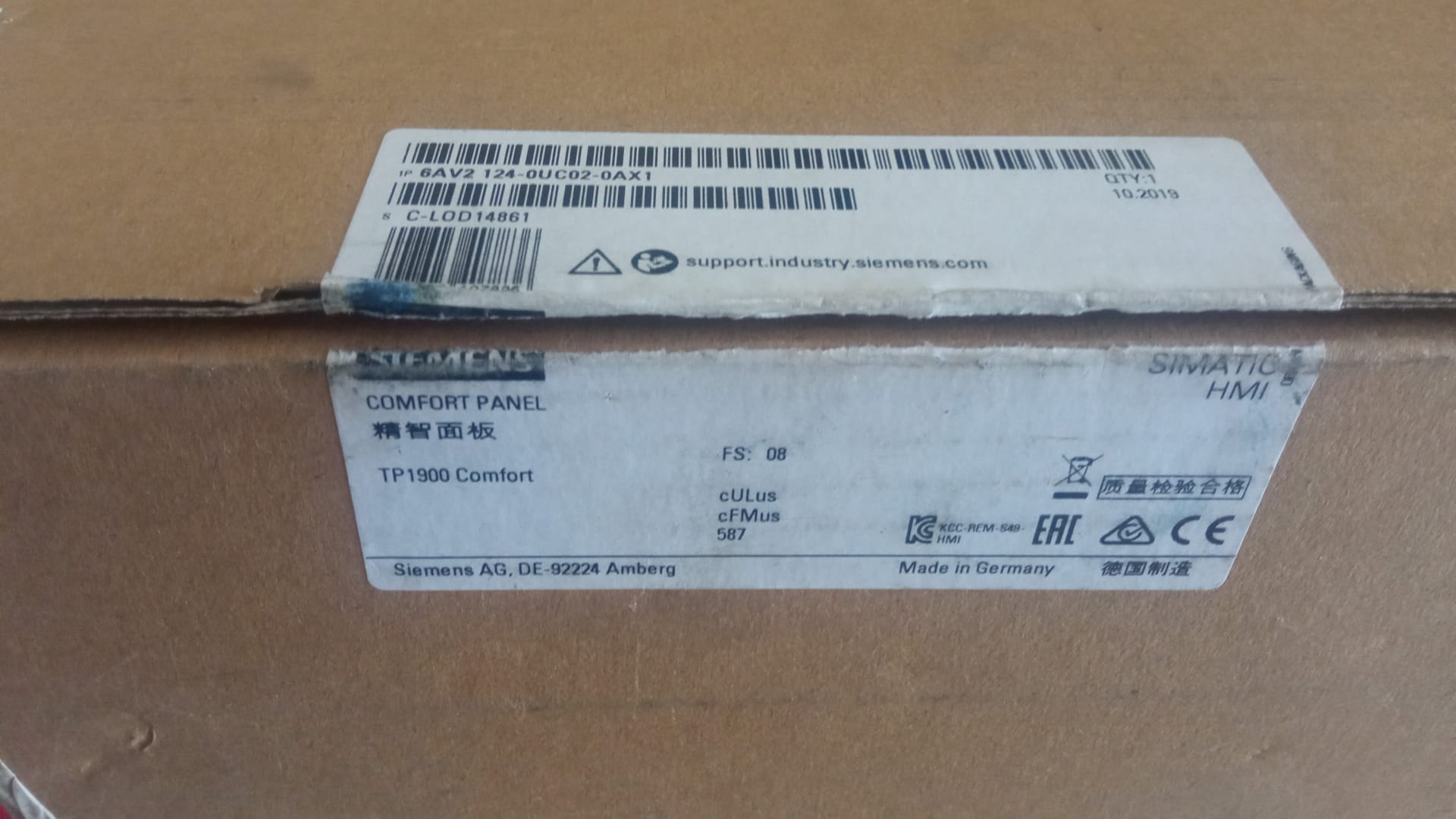 6AV2124-0UC02-0AX1 Siemens